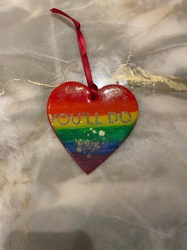 Rainbow heart