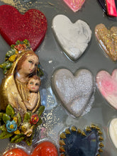 LOVE IS THE DRUG HEART ART