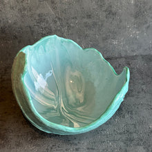 Large hatched in duck egg blue