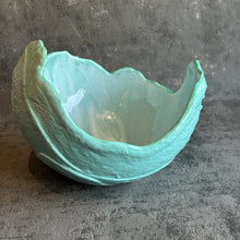 Large hatched in duck egg blue